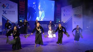 Chamak Chalo Remix Dance  A great dance performance by Xavier Students [upl. by Nilecoj84]