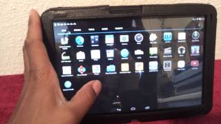 Motorola Xoom 2014 Running Omni Rom KitKat 442 [upl. by Alderson]