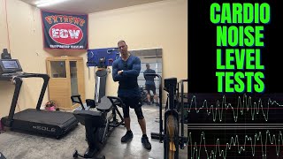 Cardio Equipment Decibel Challenge Which Machine is the Quietest [upl. by Ieppet218]