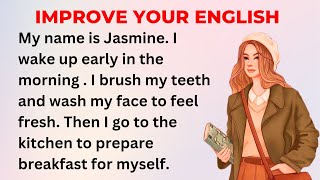 Daily Routine  Improve your English  Learn English Speaking  Level 1⭐ Listen and Practice [upl. by Lledyl524]