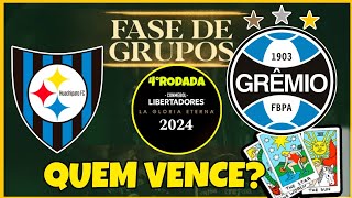 HUACHIPATO x GRÊMIO LIBERTADORES FASE DE GRUPOS  QUEM VENCE🔮 [upl. by Jerusalem]