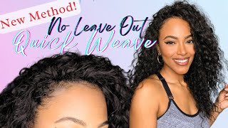 Flip Over Method Sew In Tutorial  Kendras Boutique Hair [upl. by Judye]