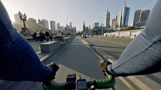 How Not to Ride Through Melbourne CBD [upl. by Sadnac828]