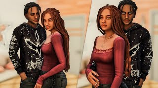 engaged couples glow up  makeover  life in the city  the sims 4 [upl. by Mohn]