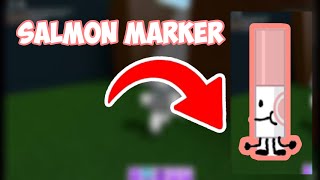 How to Get The “Salmon Marker”  ROBLOX FIND THE MARKERS [upl. by Uolyram]