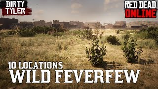 Wild Feverfew Locations for Daily Challenges Red Dead Online RDR2 [upl. by Kamila]