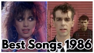 BEST SONGS OF 1986 [upl. by Annoik]