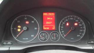 Panne calculateur moteur golf 5 tdi 19 v 105ch voyant prechauffage [upl. by Alphonsine206]