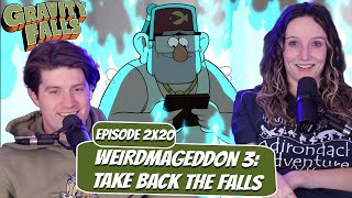 AN EPIC FINALE  Gravity Falls Season 2 Reaction  Ep 2x20 “Weirdmageddon 3 Take Back the Falls” [upl. by Enahsed]