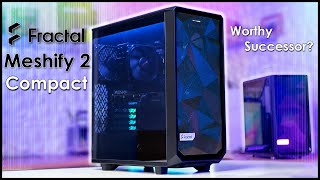 Fractal Meshify 2 Compact  Case Review amp PC Build [upl. by Sinnel]