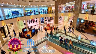 DUBAI WALK TOUR INSIDE DEIRA CITY CENTRE  DIWALI 2023 [upl. by Tyoh]