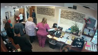 Newly released surveillance video shows moments before fatal shooting at Shively Animal Clinic [upl. by Etram]