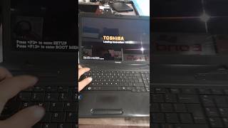 Toshiba laptop boot menu key  how to enter toshiba laptop bios shorts trending [upl. by Eiramoj]