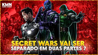 VINGADORES 6 E 7 GUERRAS SECRETAS VAI SER DIVIDIDOS EM DUAS PARTES [upl. by Akselaw]