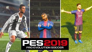 PES 2019  Signature Celebrations ft Messi Neymar Ronaldo Mbappe Pogba  Fujimarupes [upl. by Meggy28]