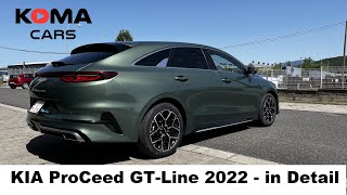 Kia ProCeed GTLine  Detail car manual  demonstration of interior exterior multimedia [upl. by Callean881]