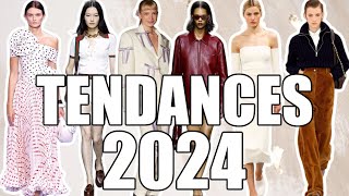 LE TOP DES TENDANCES MODE 2024 [upl. by Ammeg]