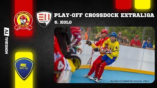 Highlights 5kola CROSSDOCK Extraligy hokejbalu  HBC Hradec Králové 1988 vs HC Kert Park Praha [upl. by Markman]