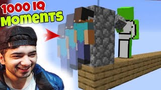 1000IQ Moments in MinecraftSmartyPie Reacts 8 [upl. by Aeslek]