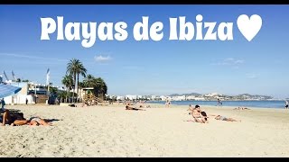 Playa den Bossa amp Playa de ses Figueretes  Ibiza HD [upl. by Akinahc]