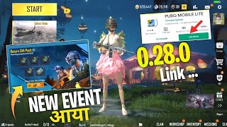 New Event आया 😱 Pubg Lite 0280 New Update  Pubg Lite New Update Today  Pubg Lite Live Gameplay [upl. by Willis584]