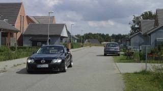 Mercedes SL500  SL50K Kleemann SmartTop roof control while driving [upl. by Greenwald]