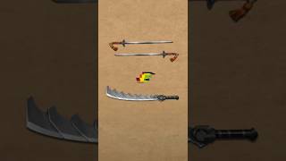 Hermits Sword vs Composite Sword  shadowfight2 shorts [upl. by Trakas]