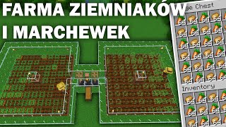 Automatyczna farma ziemniakówmarchewek 1192  Minecraft [upl. by Ilbert]