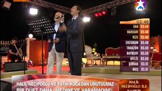 Halil Necipoğlu amp Fatih Koca  Medineye Varamadım ilahisi [upl. by Haneekas]