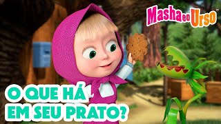 Masha e o Urso 👱‍♀️🐻 🍽️ O que há em seu prato 😋 Coleção de desenhos animados [upl. by Selohcin]