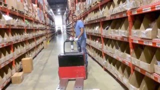 UNOFFICIAL Forklift training video  How to operate a Walkie [upl. by Laeahcim]