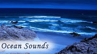 Sleep with Ocean Sounds at Night  NO MUSIC  Relaxing Rolling Waves for Sleeping [upl. by Oht]