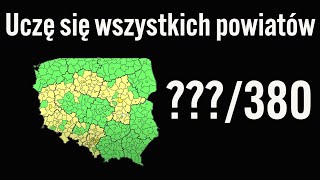 Uczę się wszystkich powiatów w 7 dni [upl. by Drahser]