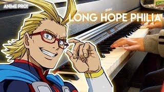 Long Hope Philia  Boku no Hero Academia the Movie Futari no Hero Endingpiano [upl. by Daffie]