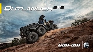 CanAm Outlander 6x6 XT ATV Features [upl. by Oirtemed]