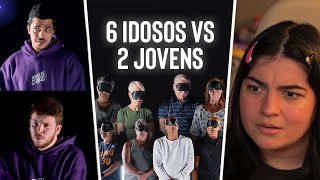 o chico moedas dá pra um bom idoso  6 idosos vs 2 jovens aqueles caras [upl. by Hoy]