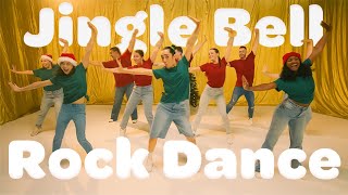 Jingle Bell Rock Christmas Dance  Easy Christmas Choreography Dance Song [upl. by Ednew]