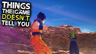 Dragon Ball Sparking Zero 10 Things The Game DOESNT TELL YOU [upl. by Dahle259]