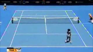 Serena Williams vs Meng Yuan 2009 AO Highlights [upl. by Nilcaj477]