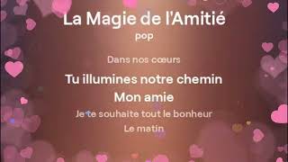 La Magie de lAmitié poème citations amitié sunoai pop chanson chansondamitié sunomusic ai [upl. by Nylram565]