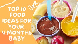 10 Best Baby Food Ideas How To Make Baby Food [upl. by Eillo]