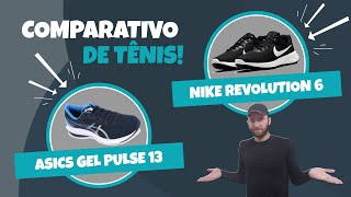 NIKE REVOLUTION 6 vs ASICS GEL PULSE 13 [upl. by Punke]