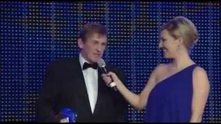 Kenny Dalglish Lifetime achievement award [upl. by Ainimre576]