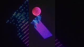 Dubai Drone Light Show2024 A Night of Dazzling Skies at JBR Beach and Bluewaters Island [upl. by Wennerholn]