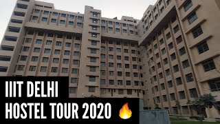 IIIT Delhi Detailed Hostel Tour 2020  All Hostels Infrastructure  Hostel of Engineering Colleges [upl. by Jessika]