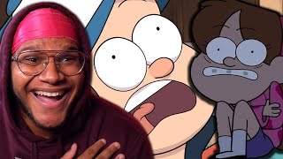 THEY SWITCHED BODIES GRENDA IS ALPHA  GRAVITY FALLS EP 16 REACTION [upl. by Atikihc38]