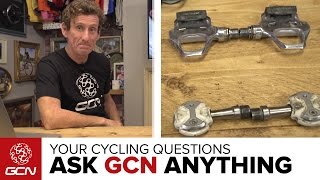 Tips On Clipless Pedals  Ask GCN Anything About Cycling [upl. by Anoynek38]