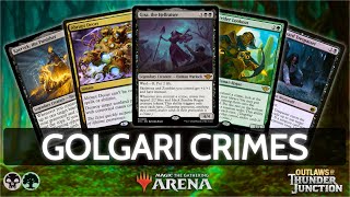 ⚫🟢 Golgari Crimes  MTG Arena  Explorer  BO3  Outlaws of Thunder Junction [upl. by Yedorb874]