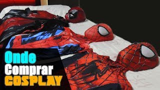 Dicas de onde comprar seu COSPLAY de HOMEM ARANHA [upl. by Florrie]