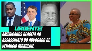 GRAÇA MACHEL E AMERICANOS REAGEM AO ASSASSNAT0 DE ELVINO DIAS E PAULO GUAMBE MANDANDO RECADO PARA [upl. by Licha396]